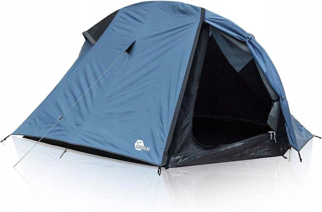 2-Person Hiking Camping Garden Tent Lightweight Waterproof Camping Packaging status original