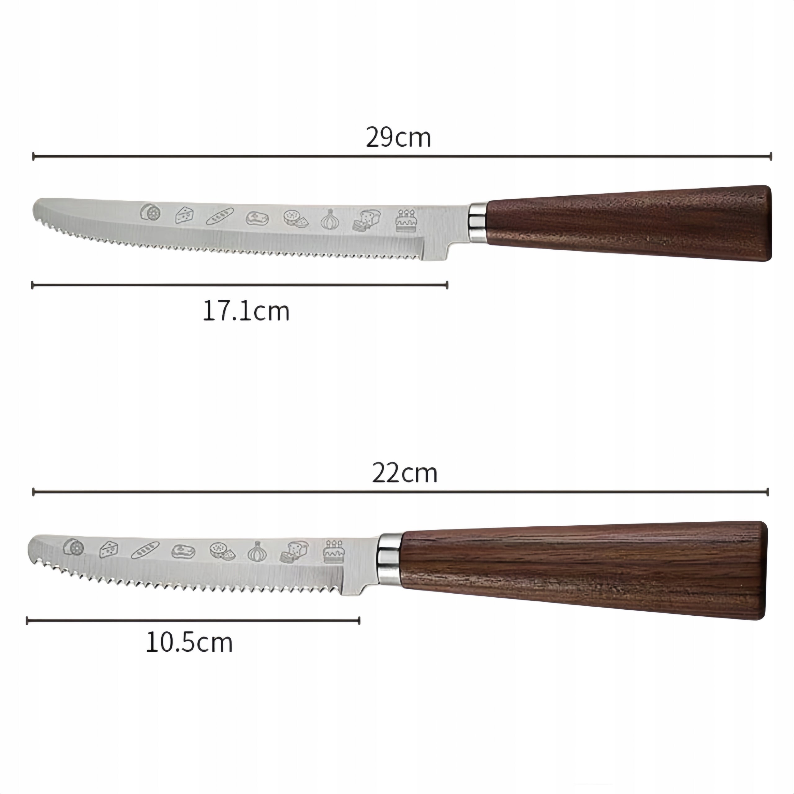 2-Piece BREAD CUTTING KNIFE BREAD LONG SHARP SERRATED Manufacturer code 2-częściowy NÓŻ DO CHLEBA