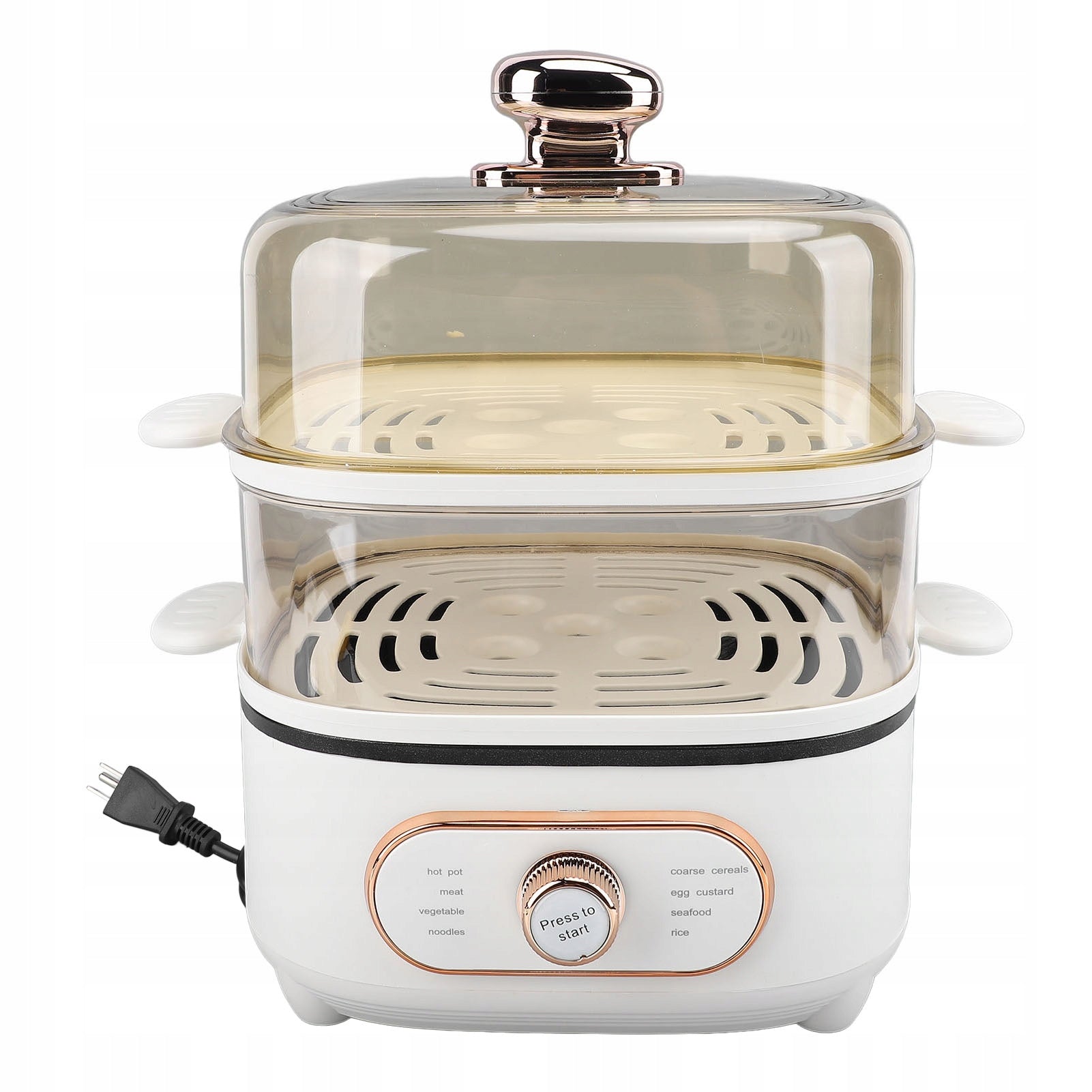 2-Tier Electric Steaming Pot 1200W 10,5L with Z5 Brand no brand