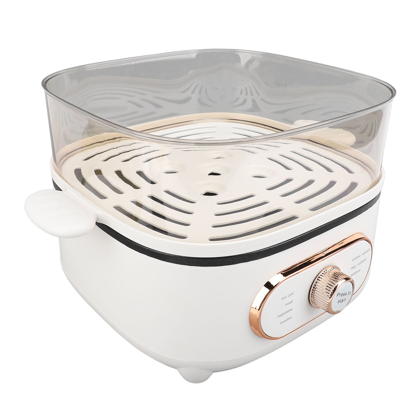 2-Tier Electric Steaming Pot 1200W 10,5L with Z5 Dominant color multicolor