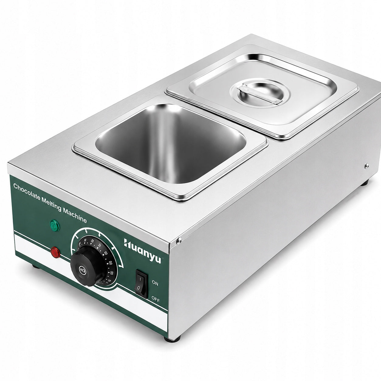 2 chamber chocolate melter 800W professional pencil sharpener 30-110°C