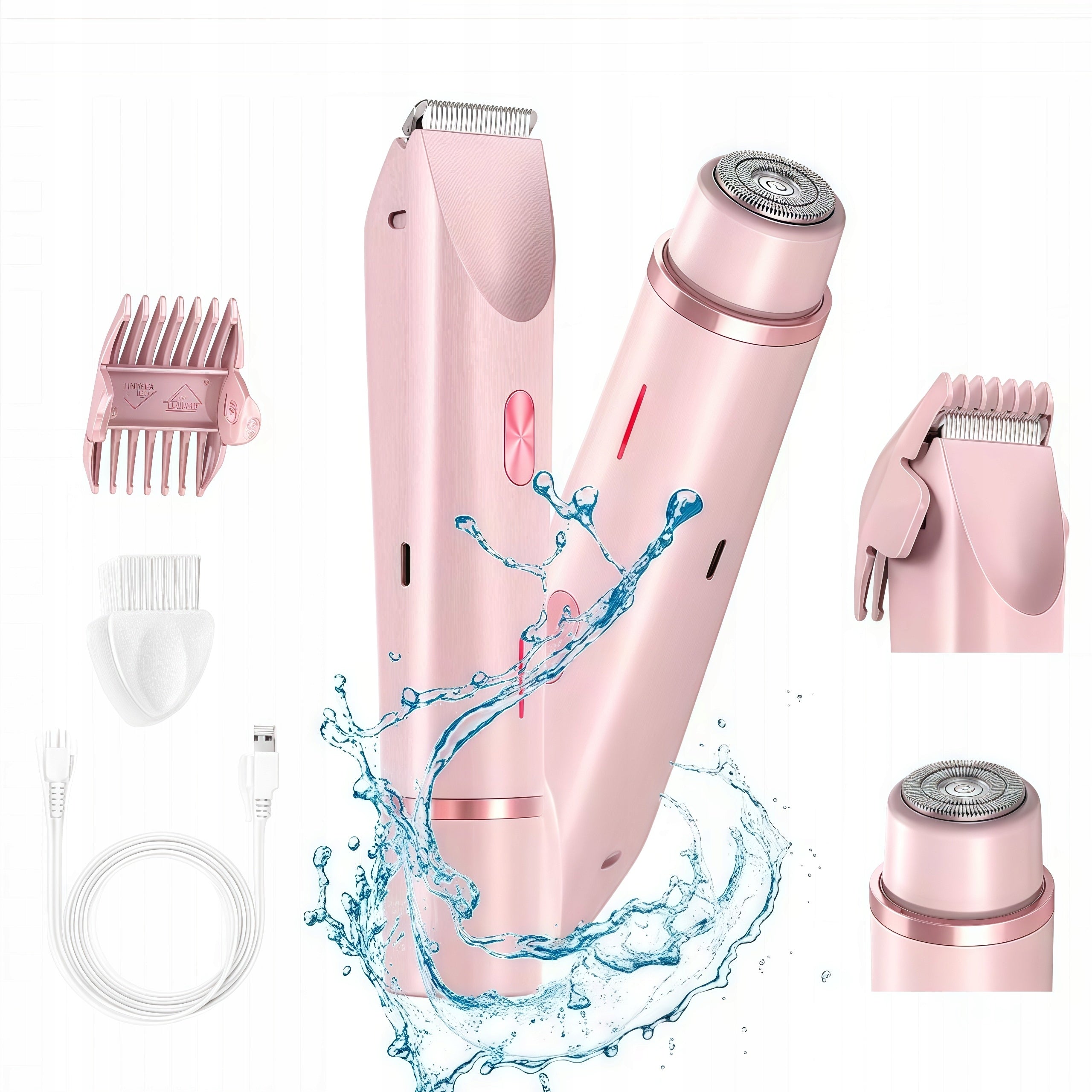 2 in 1 Electric Shaving Machine for Women Model 2 w 1 Elektryczna Maszynka