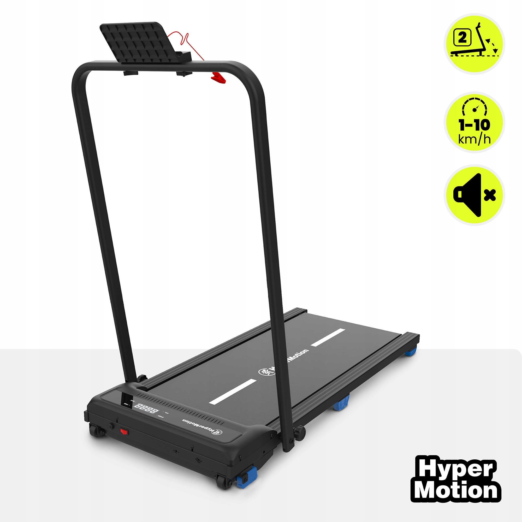 2-in-1 Folding Home Treadmill - HyperMotion Walkpad Packaging status original