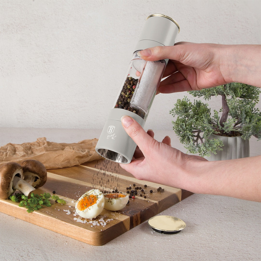 2-in-1 Salt and Pepper Hand Grinder, BerlingerHaus BH-8580A Sahara Manufacturer code BH-8580A