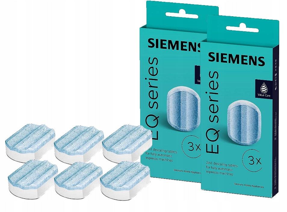 2 x 3pcs Descaling tablets SIEMENS TZ80002B