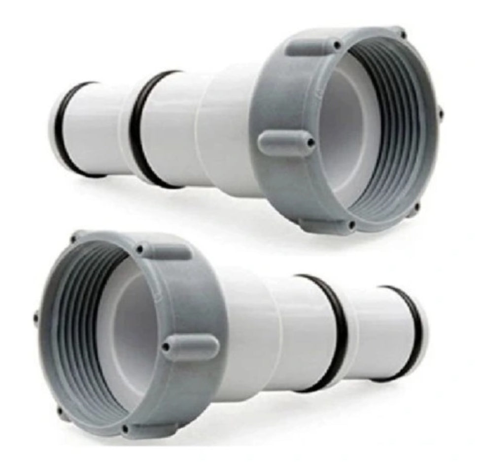2 x Adaptor Fitting Pool Reduction 38mm/32 mm 25007 / 10849 INTEX