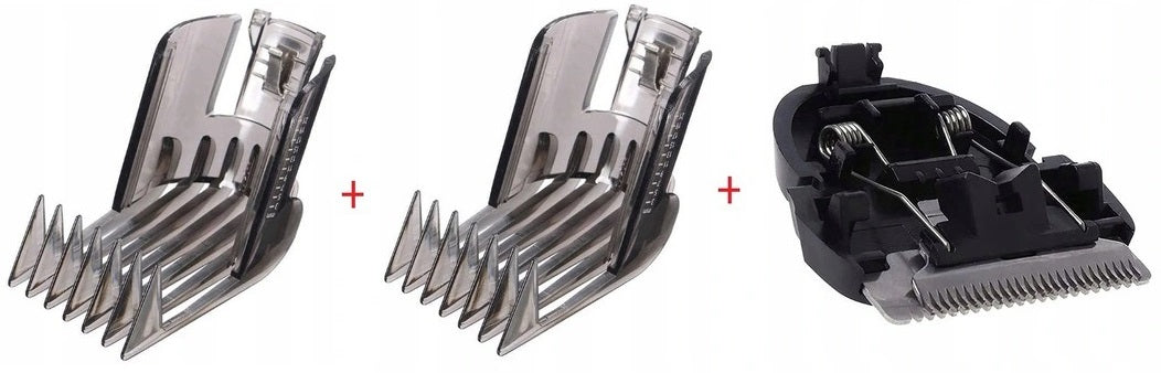 2 x CAP + BLADE FOR PHILIPS QC5105 QC5115 QC5120 QC5125 QC5130 QC5135 .