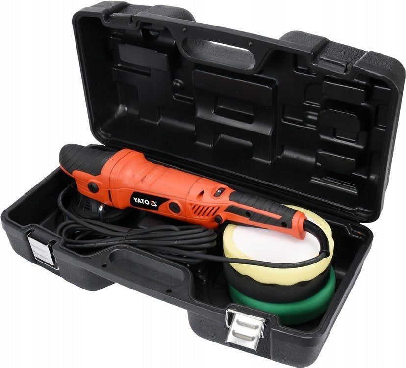 2 x CAR ECCENTRIC POLISHER YATO 720W 150mm + 3 DISCS Brand Yato