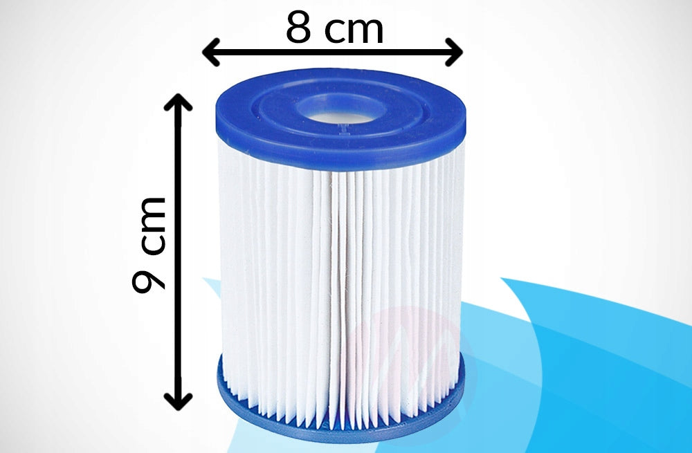 2 x Filter Filters for Pool Pump Filter Cartridge BESTWAY type I 58093 Packaging status original