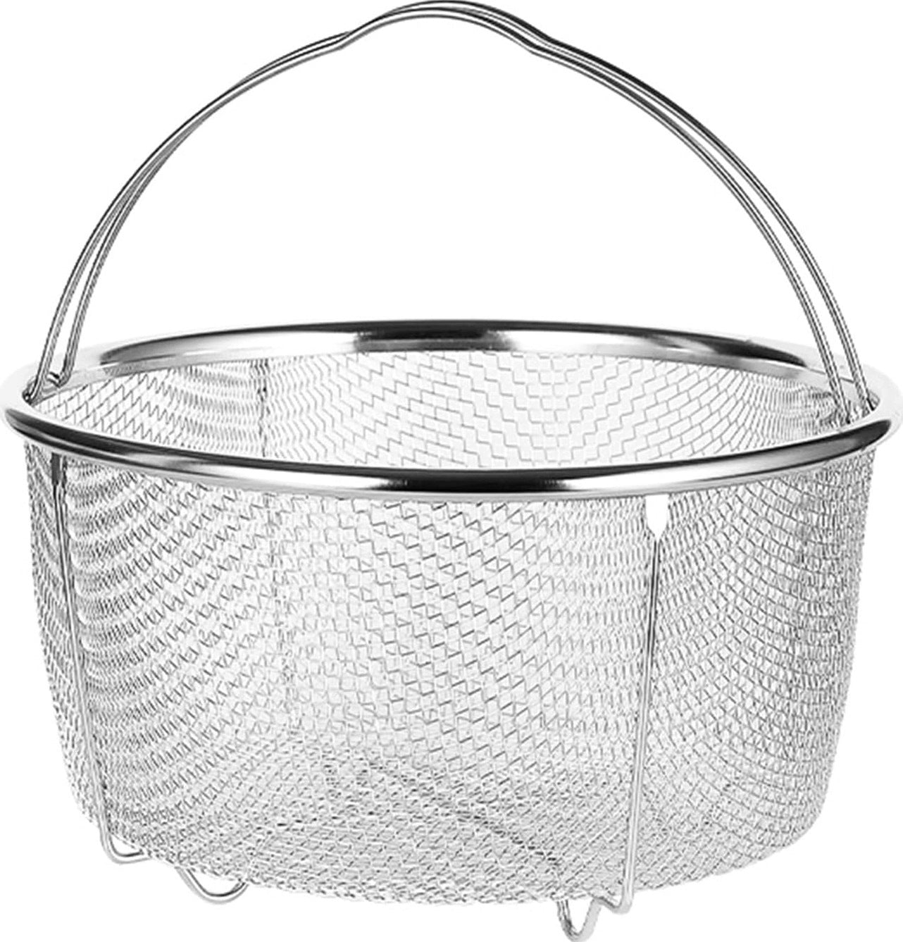 20 CM STEAM BASKET FOR COOKING STEEL PRESSURE COOKER POT INSERT