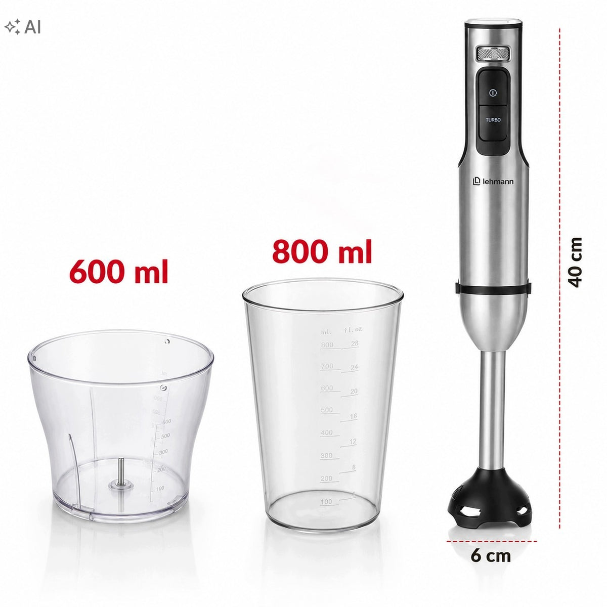 2000W MULTIFUNCTION HAND BLENDER WITH DISPLAY INCISOR STAND SOLID Manufacturer code BLENDER RĘCZNY WYŚWIETLACZEM 2000W SIEKACZ