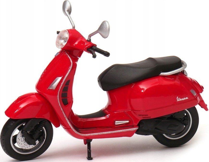 2017 VESPA GTS 125CC SCOOTER MODEL WELLY 1:18 JUNE Packaging status original