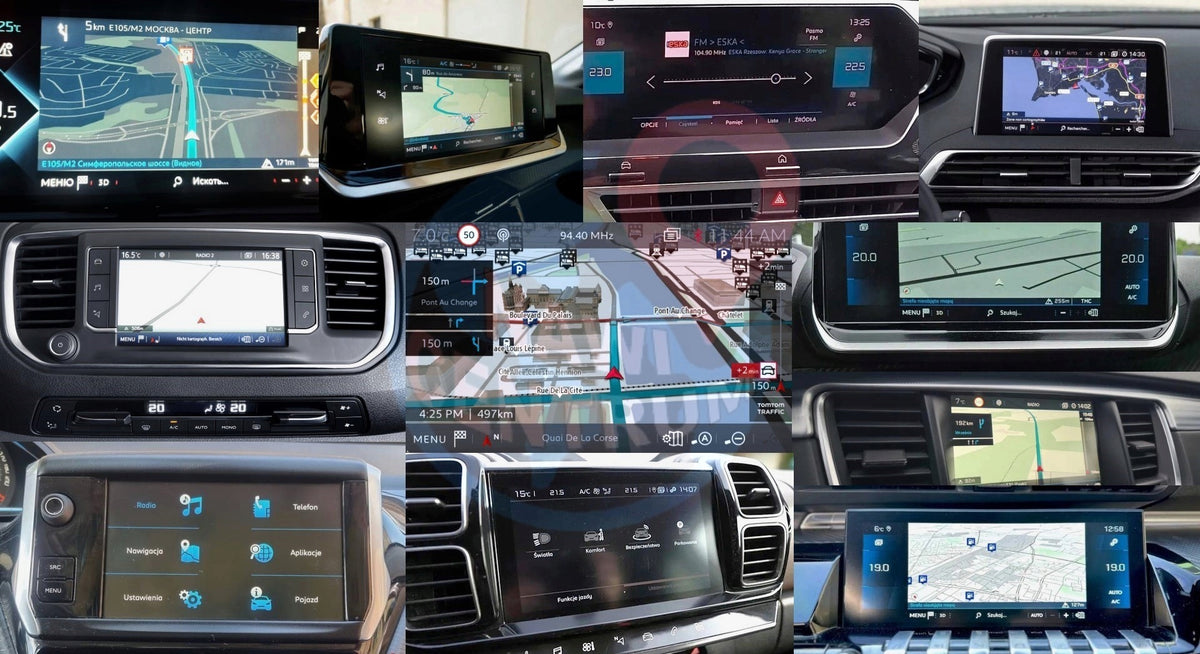 2026 Maps for C4 Picasso, C5 Aircross, C6, 208, 2008, 3008, 4008, 5008, Rifter, Boxer, DS