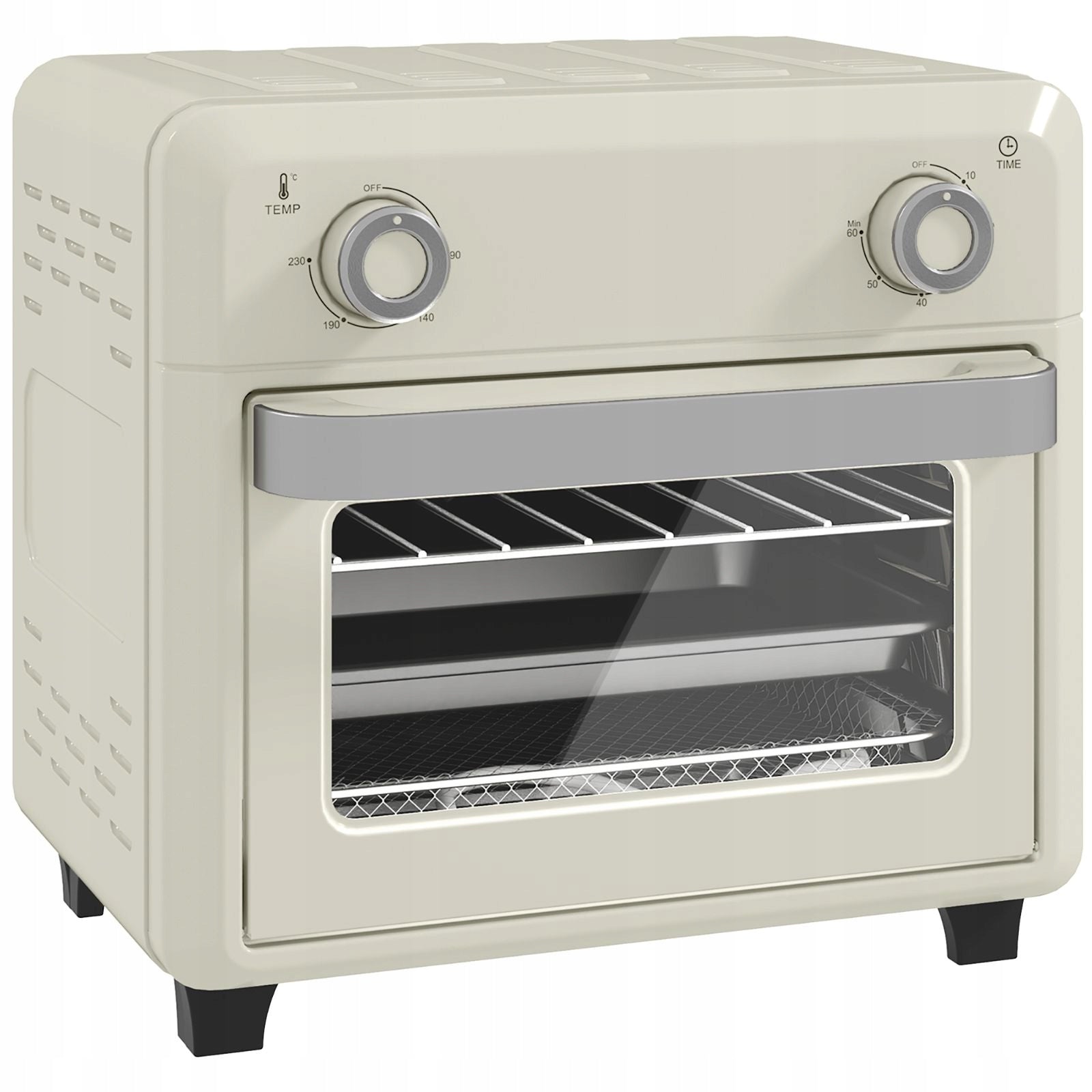 2026 Mini Oven Thermocouple 10L 1000W Touch Fryer Steel