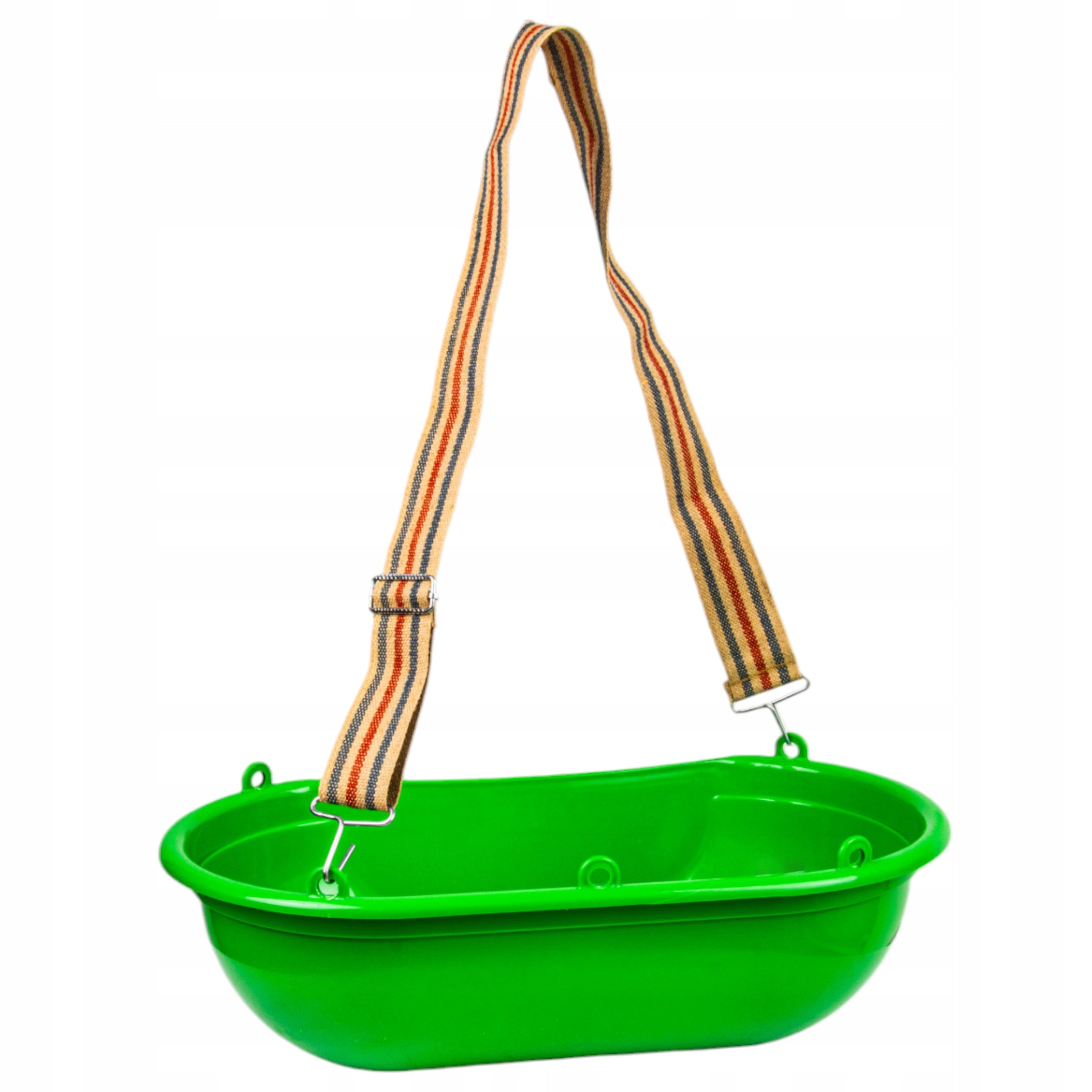 20L Handheld Seed Drill with Fertilizer and Grass Strap, Plastic Seed Container