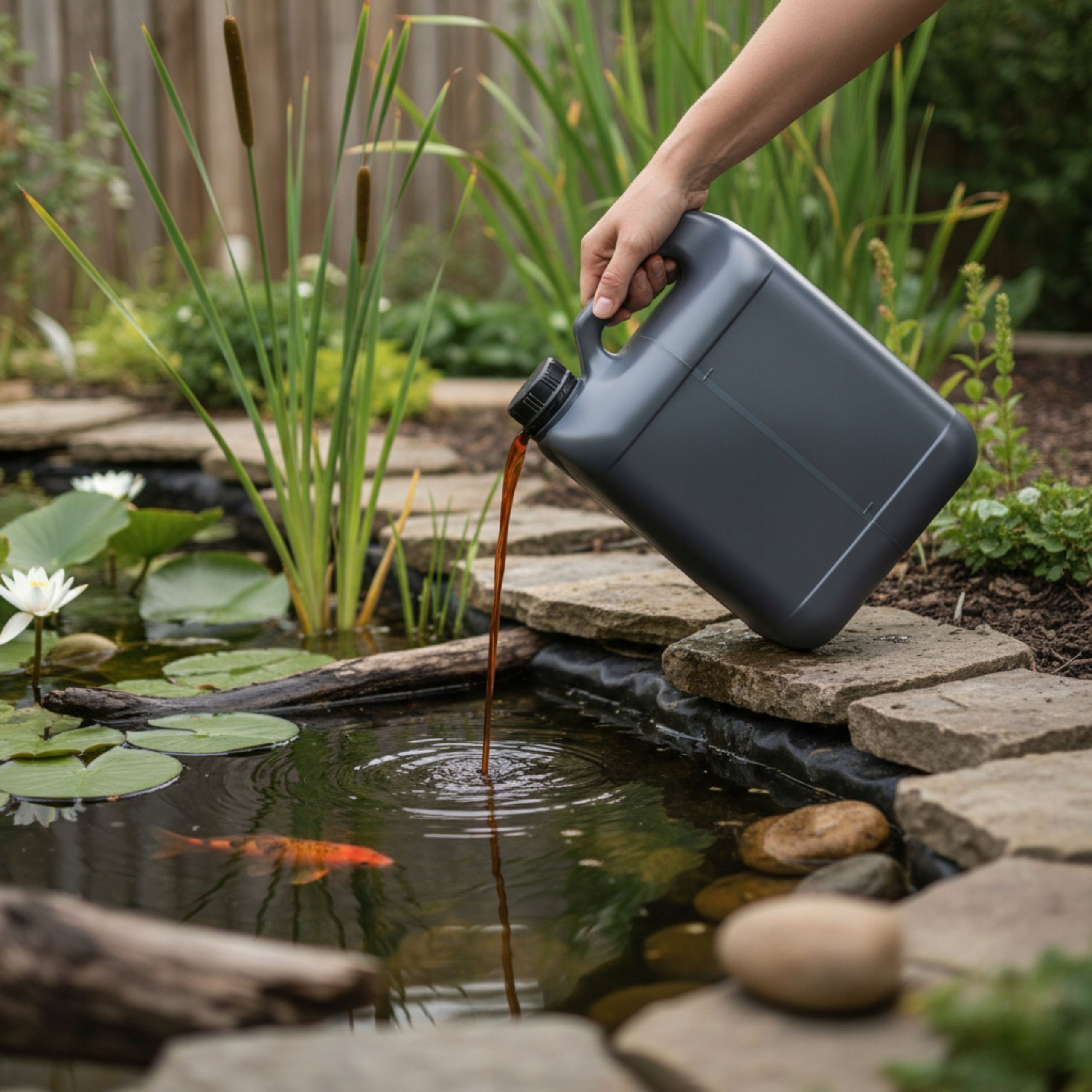 20L pond bioactivator for fertile water and healthy fish Brand Ekagro