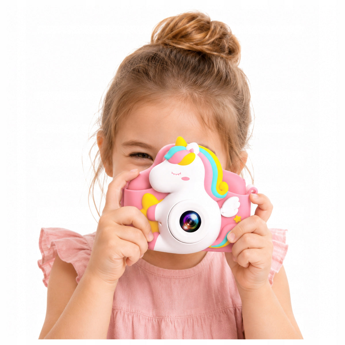 20MP Digital Camera for Kids CAMCLID Dual Lens 1080P 32GB Card