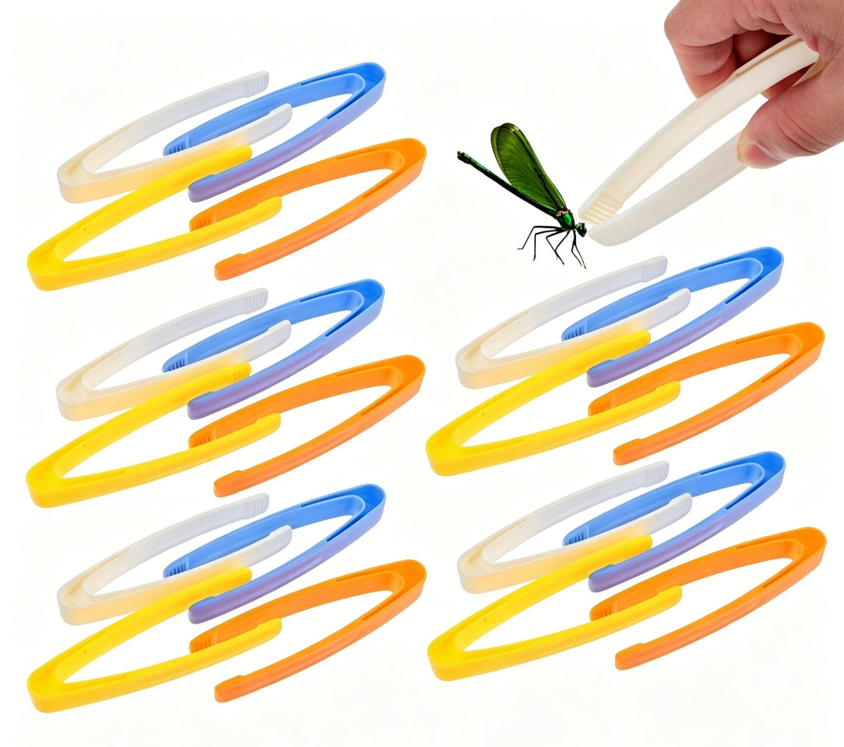 20PCS Children Backyard Explorer Toy Outdoor Tweezers Play Kit