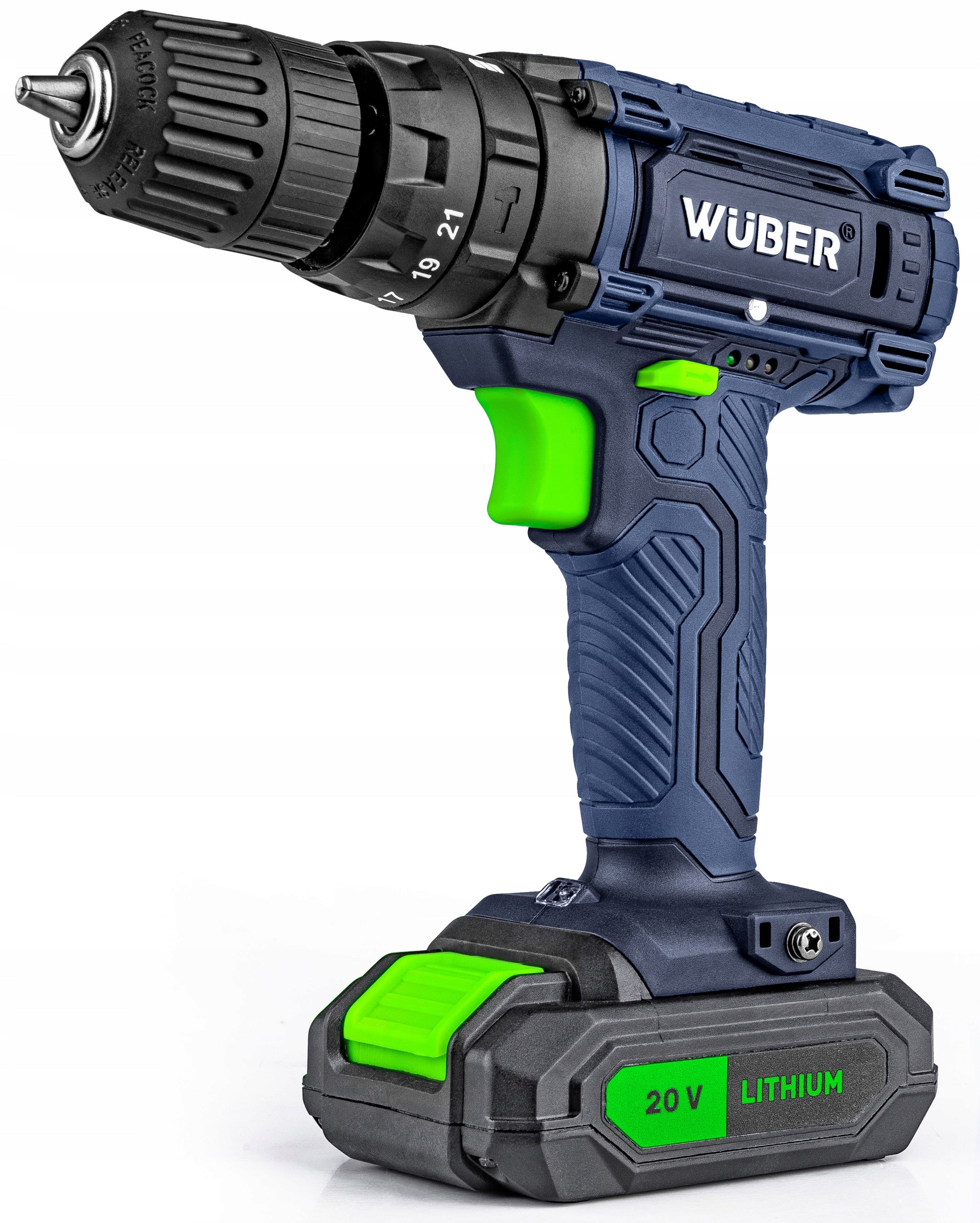 20V CORDLESS IMPACT DRIVER 2X BATTERY + CASE Manufacturer code WR-CD-20V