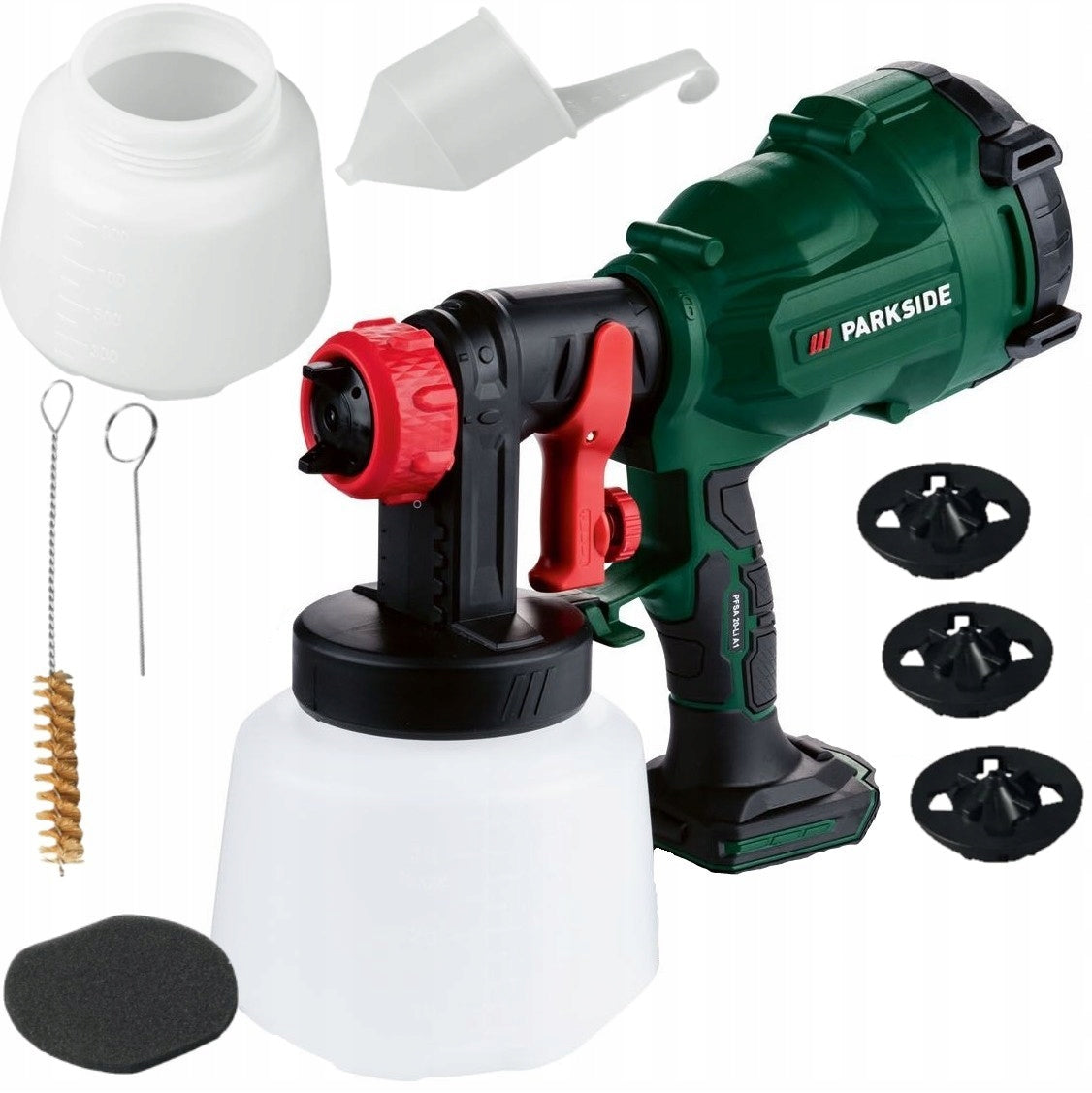 20V Cordless Paint Spray Gun + Accessories