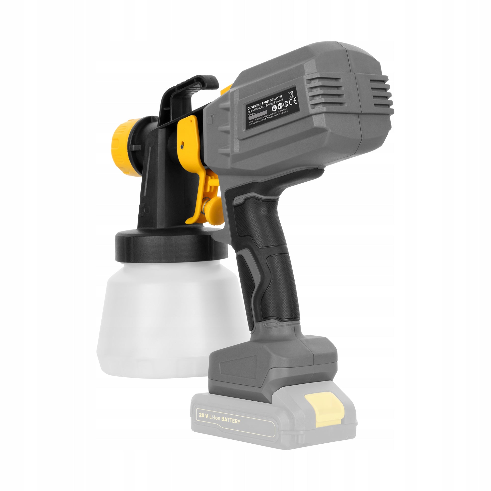 20V Rebel Cordless Spray Paint Gun Manufacturer code RB-1061.1