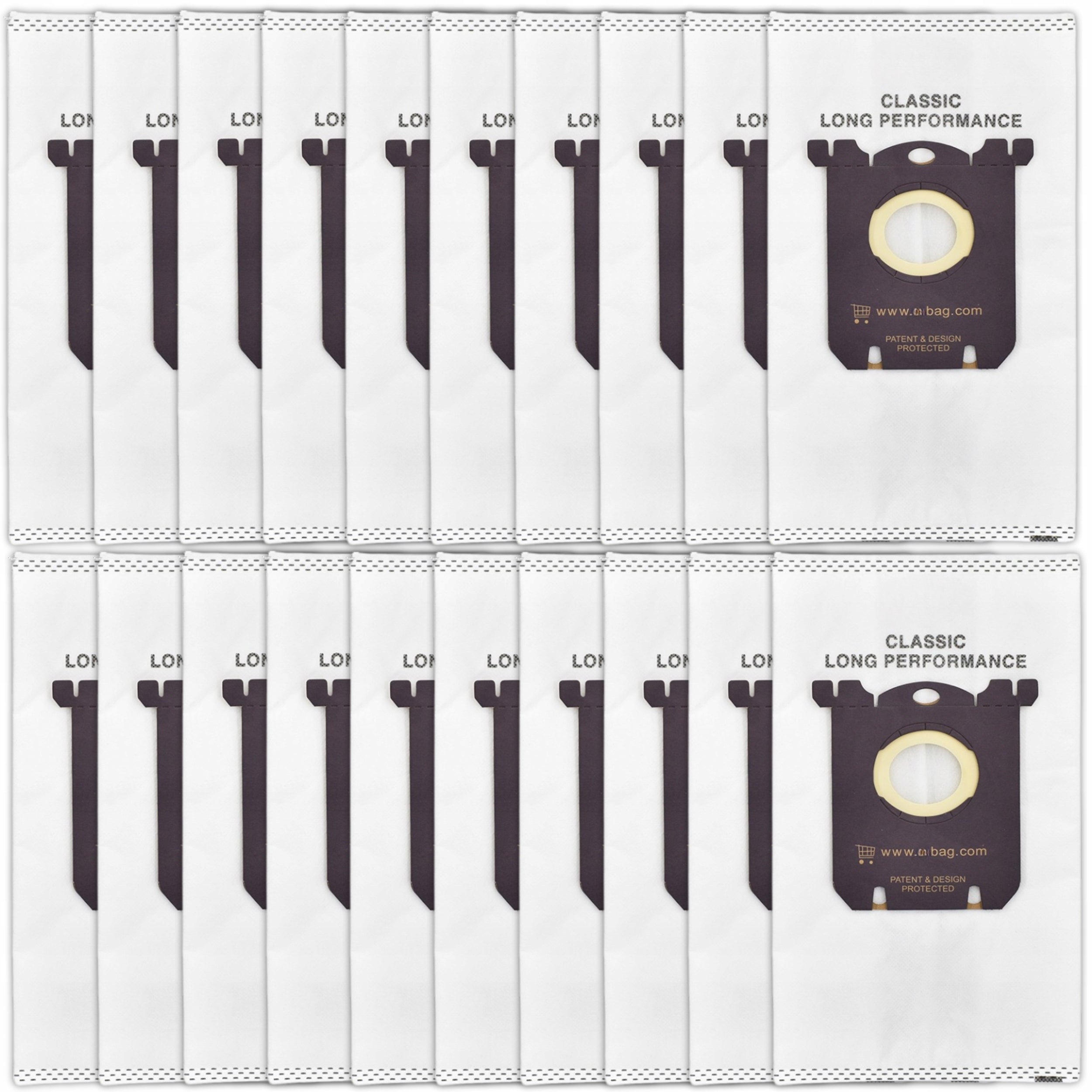 20x BAGS FOR ELECTROLUX Easy Go UltraSilencer BAG PHILIPS EasyLife STOCK