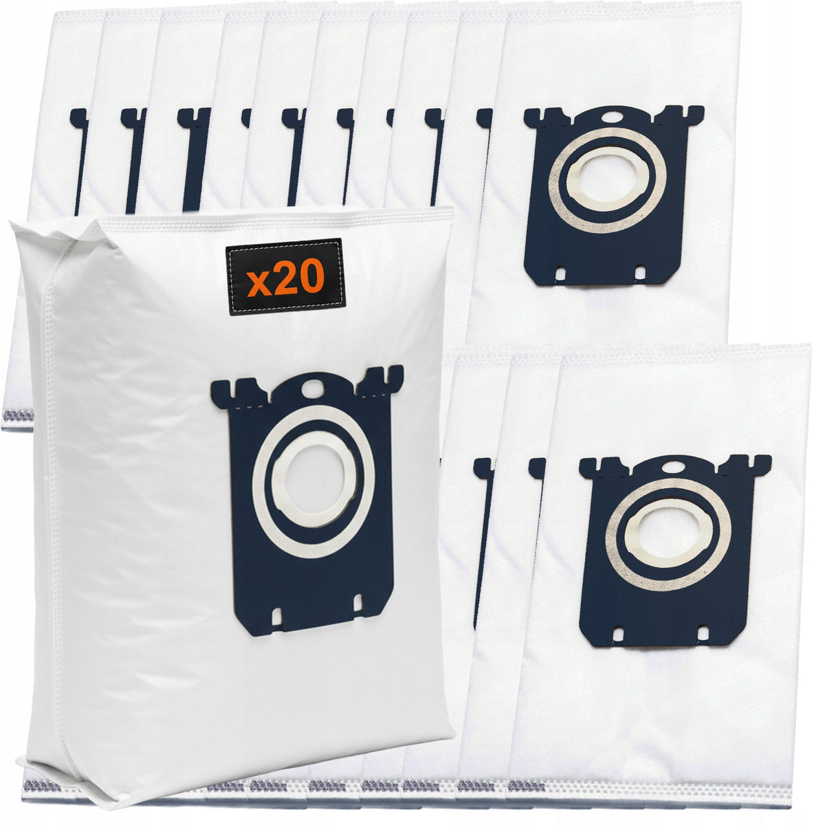 20x BAGS FOR ELECTROLUX Easy Go UltraSilencer BAG PHILIPS EasyLife STOCK