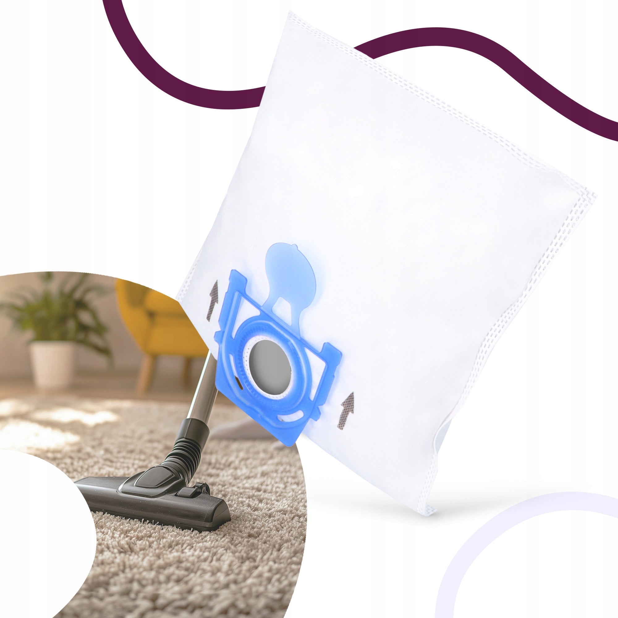 20x BOSCH AquaWash&Clean BBZWD4BAG ZELMER ODYSSEY G9-V VACUUM CLEANER BAG Kind replacement