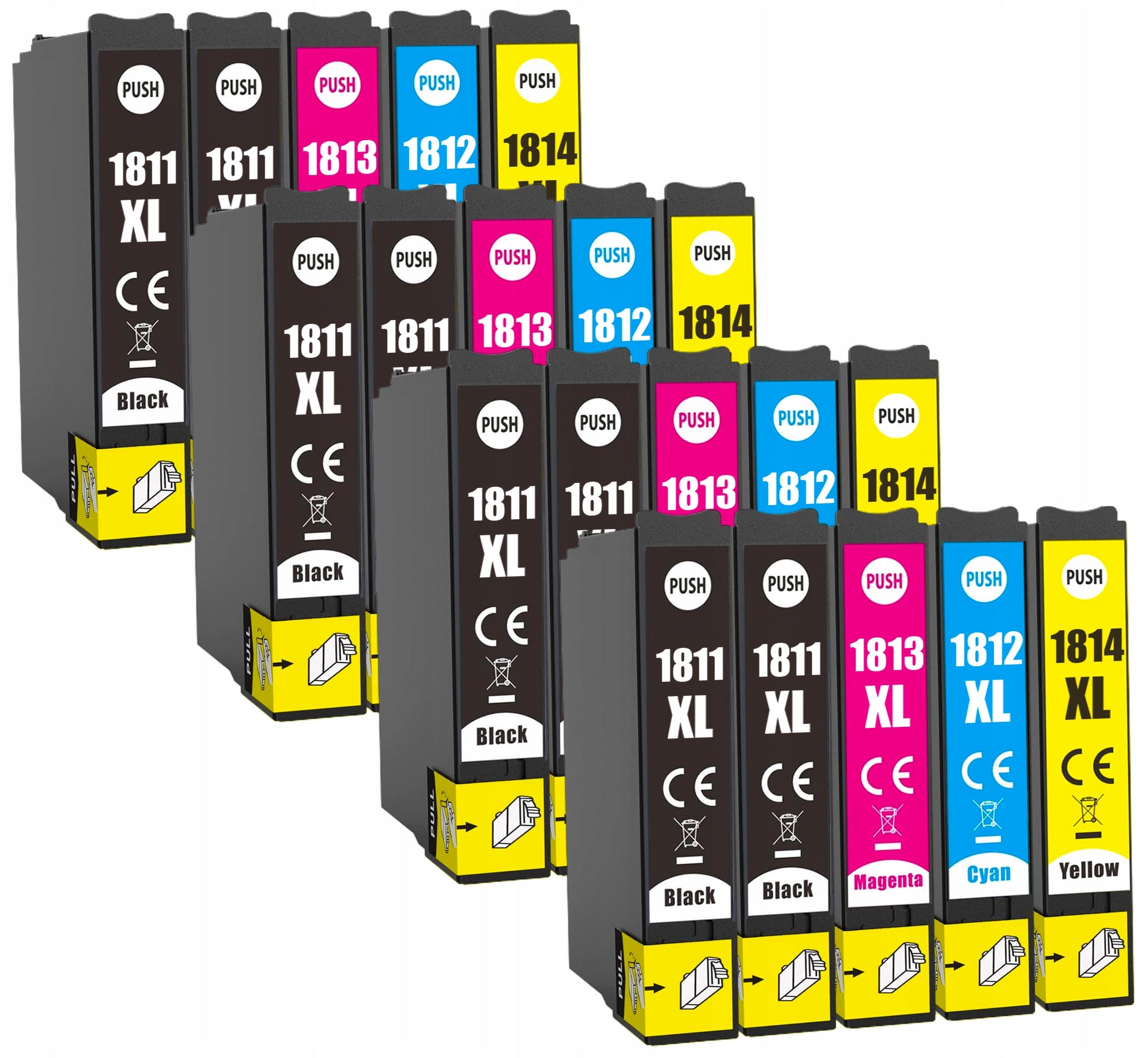20x INK FOR EPSON XP102 XP205 XP212 XP215 XP225 XP305 XP405 XP415 XP425 Manufacturer QBIT