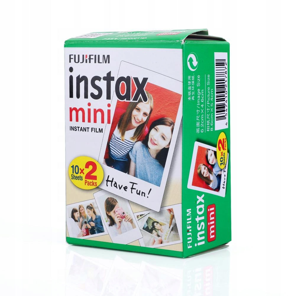 20x INSTAX MINI CARTRIDGE FOR 8 9 11 12 FUJIFILM FILM PHOTOS PAPER 20 PCS Manufacturer code 856732