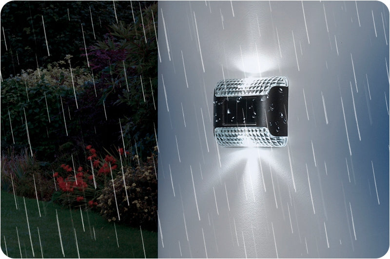 20x WATERPROOF DECORATIVE SOLAR LIGHTS FOR STAIRS FENCE TWILIGHT SENSOR Color black