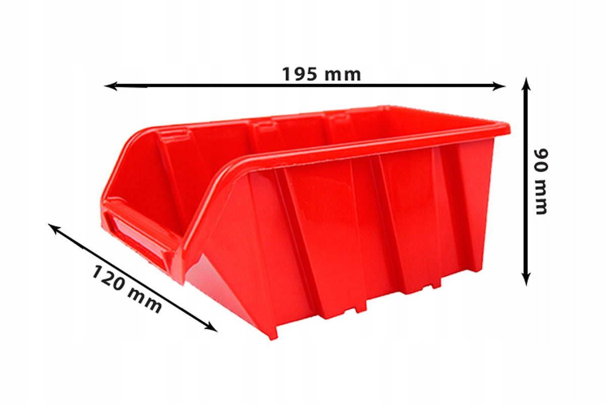 20x Workshop Cuvettes For Garage Tools Mega Set 195x120x90 mm Manufacturer code TABLICA NARZĘDZIOWA WARSZTATOWA kuweta