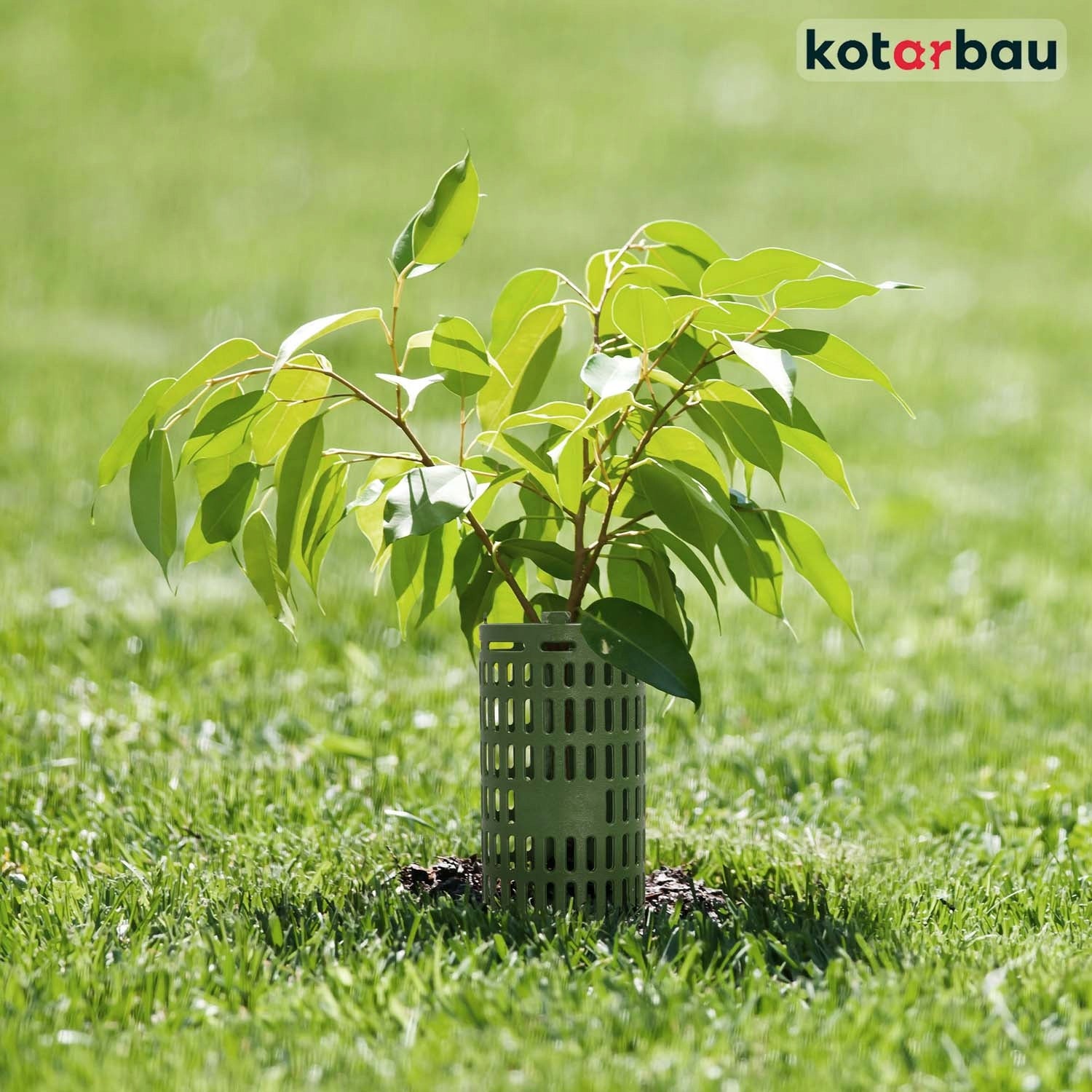 20x tree cover protective tree trunk edging green cover ⌀11.5x26cm Manufacturer code ZSY3012