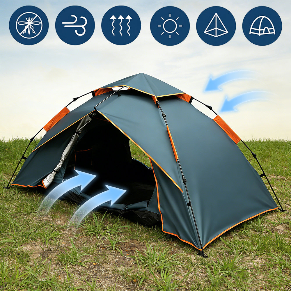 210d polyester tent automatic hydraulic green for hiking Manufacturer code 210d poliester namiot