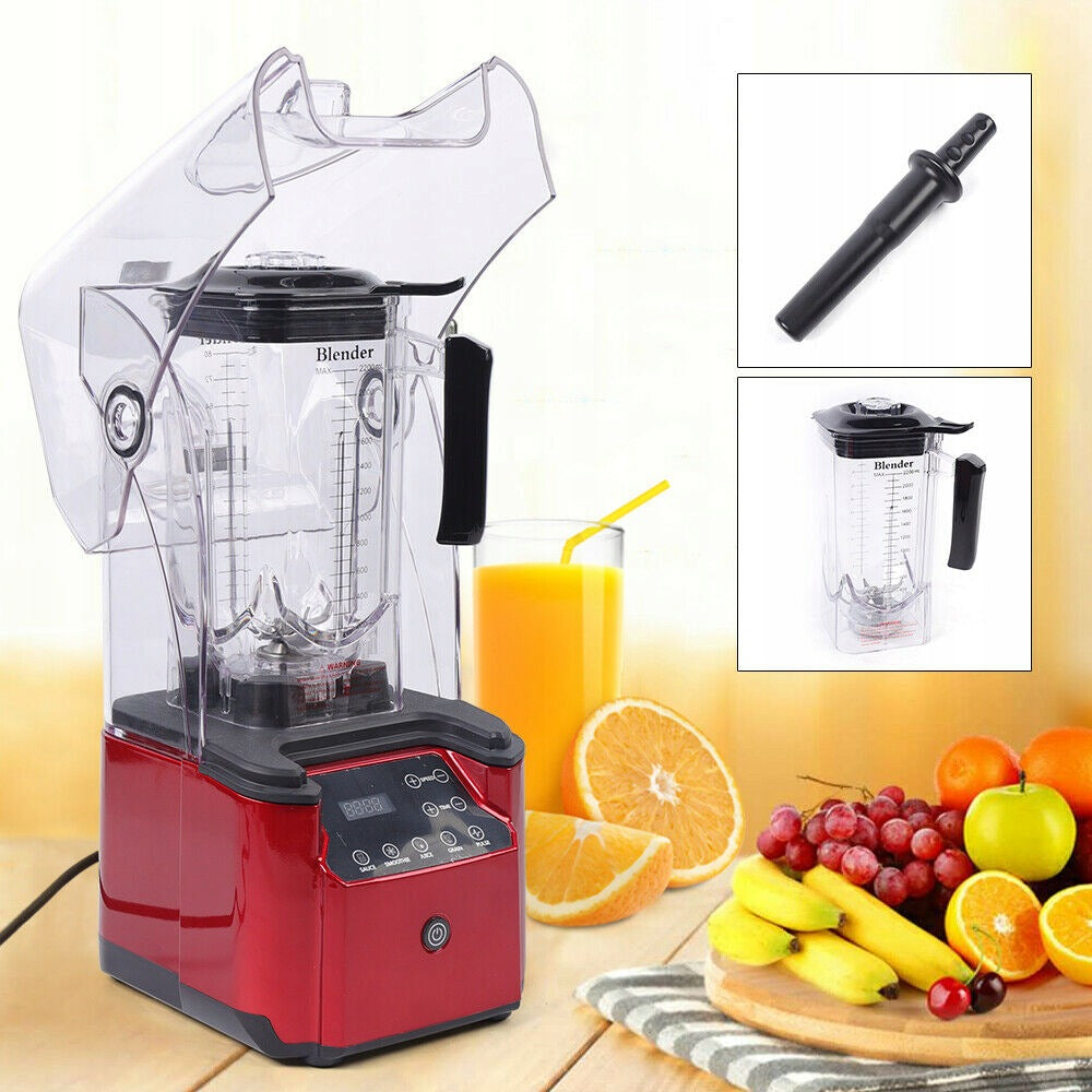2200W 2.2l Smoothie Machine+Tamper for sauce juice smoothie grain pulse