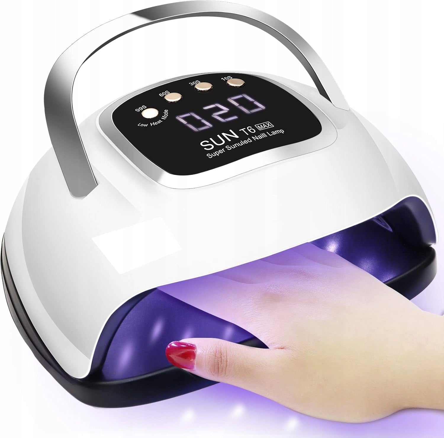 220W UV Gel Nail Lamp, UV Nail Lamp Packaging status original