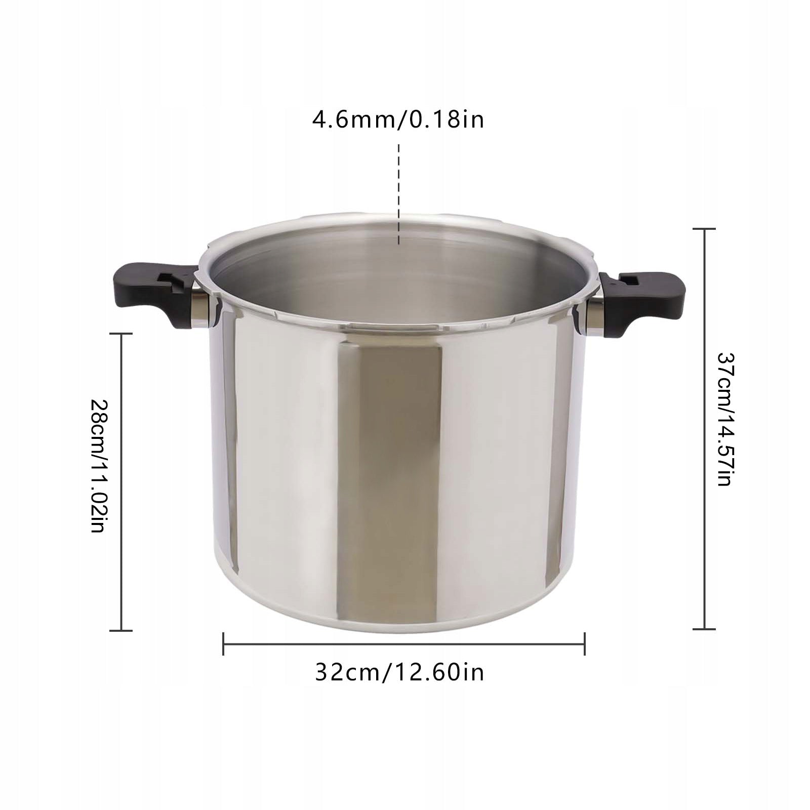 22L Thickened Explosion-proof Manual Control Pressure Cooker Manufacturer code 9310857