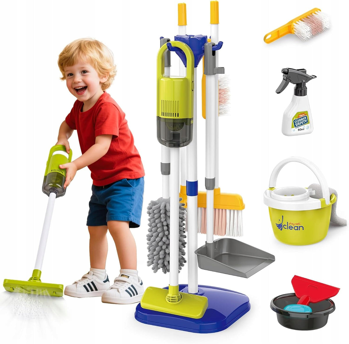 22in1 Cleaning Kit for Kids Montessori Gift VACUUM CLEANER VERTICAL