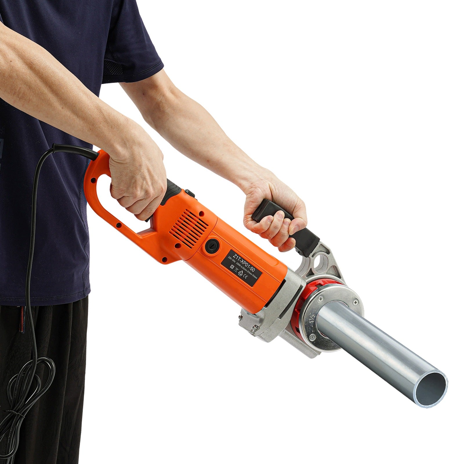 2300W ELECTRIC PIPE THREADER 1/2-2IN, 6 DIES AUTO THREADING MACHINE 230V