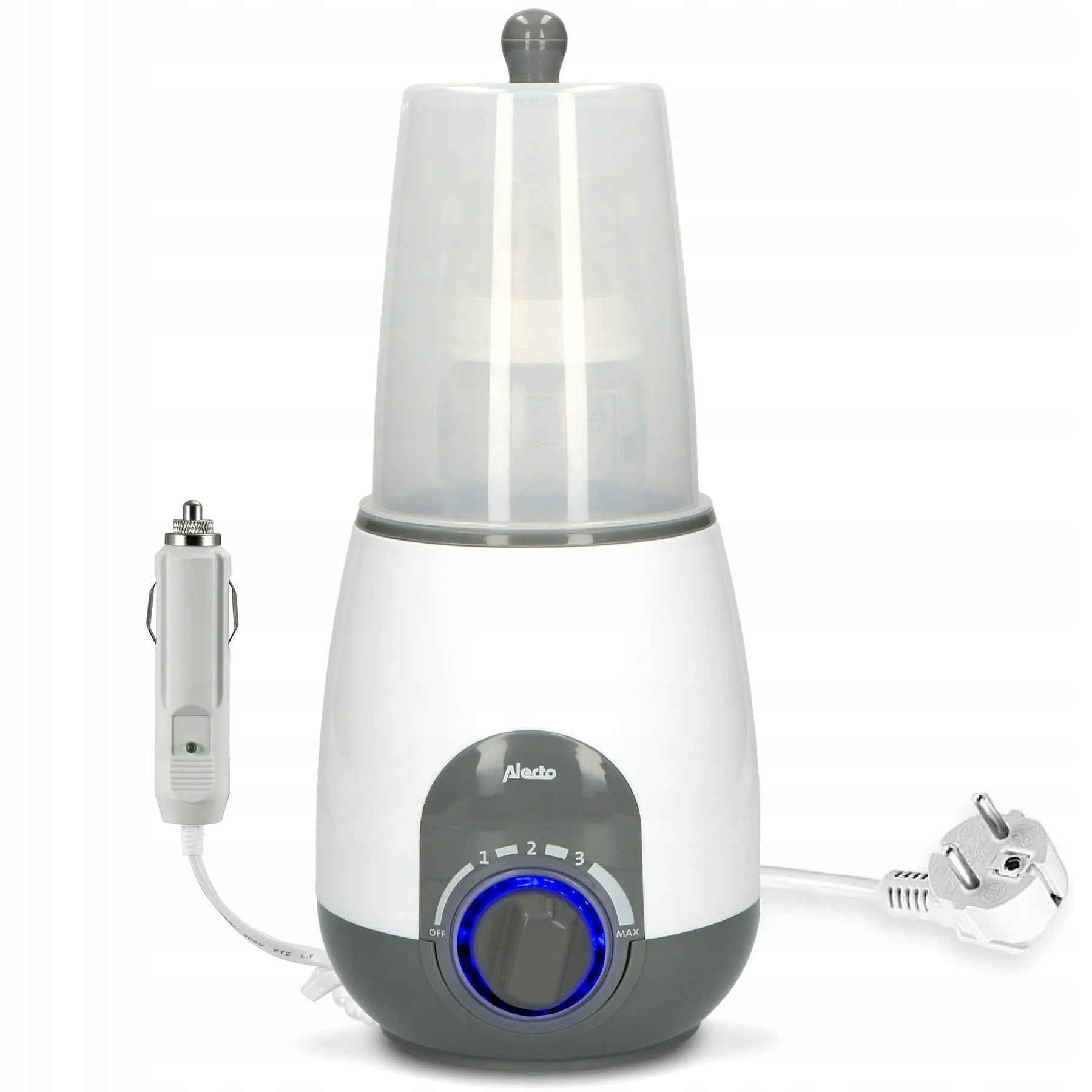 230V BOTTLE WARMER FOR HOME AND 12V FOR CAR