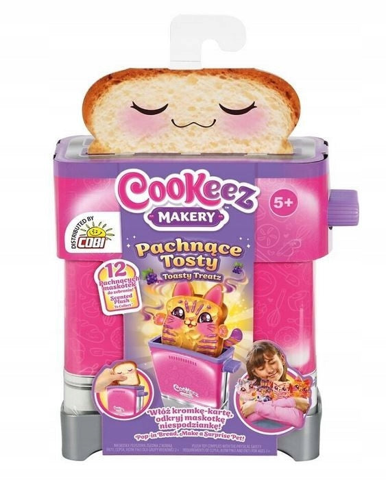 23522 3504 FRAGRANT TOAST PUT A SLICE DISCOVER MASCOT SURPRISE COOKEEZ