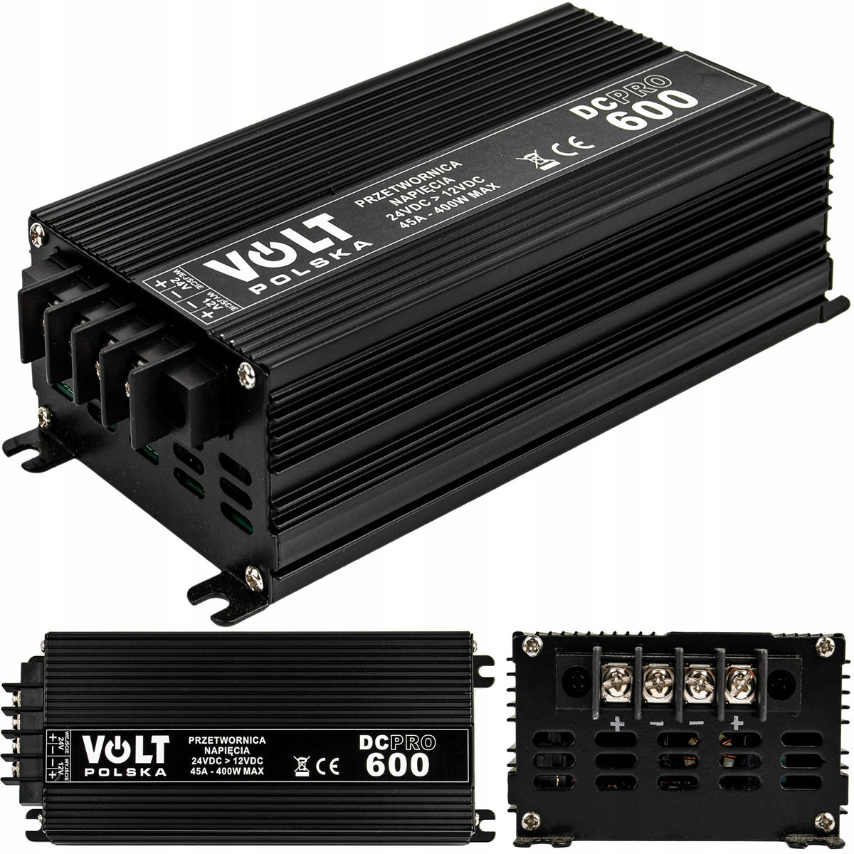 24/12V VOLTAGE REDUCER CAR CURRENT CONVERTER 24V / 12V 600W P