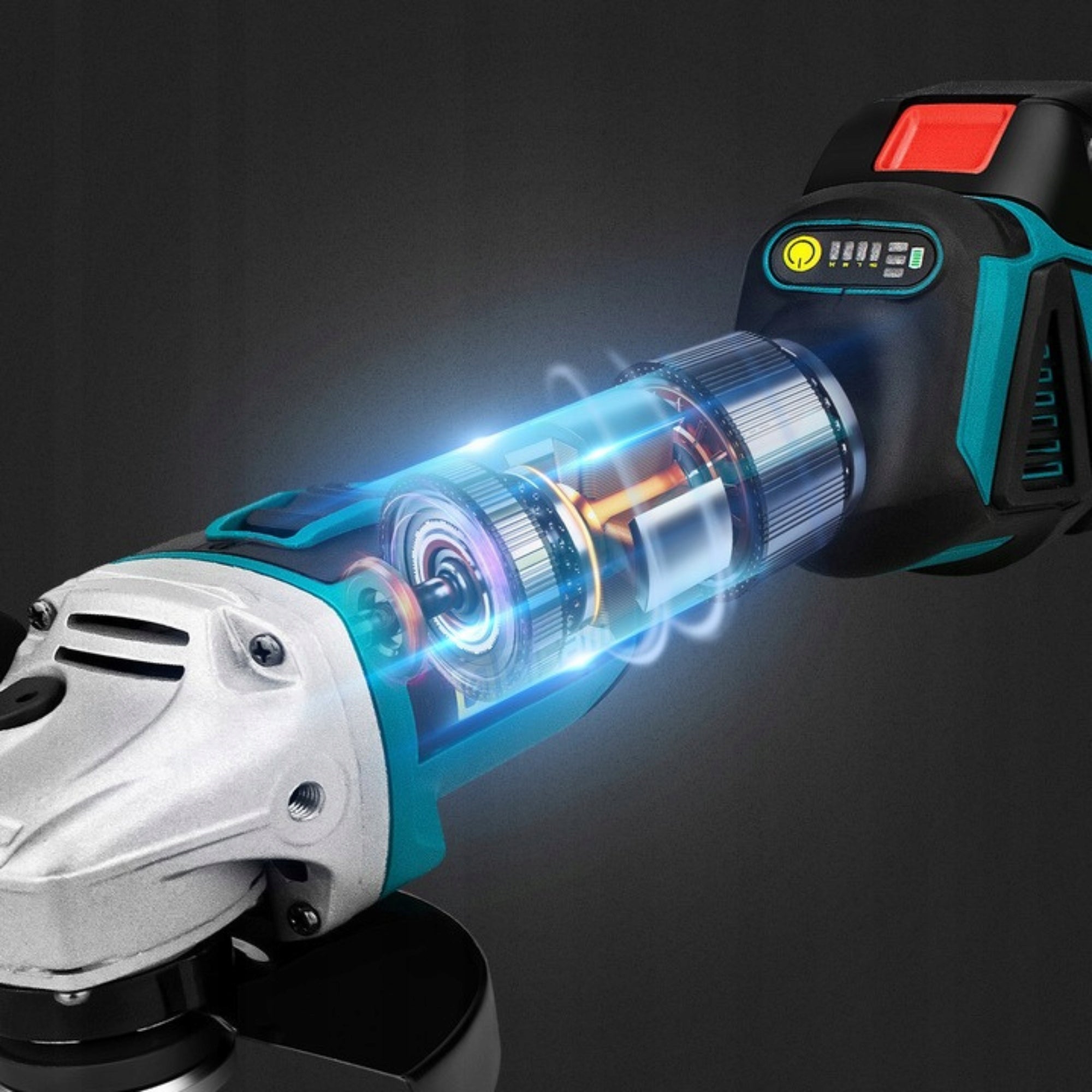 24/48V 5Ah Cordless Power Tool Kit Screwdriver, 2in1 Grinder Packaging status original