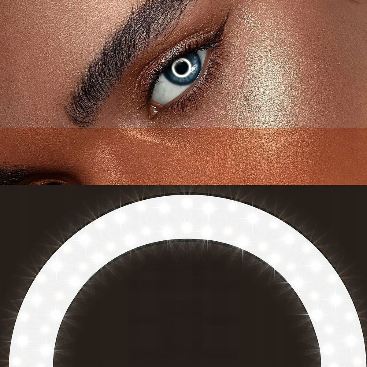 24W Ring Lamp for Selfie Ring 540 Lumens LED 43cm Makeup 210cm Manufacturer code LAMPA PIERŚCIENIOWA RING LED DO ZDJĘĆ 3 BARWY