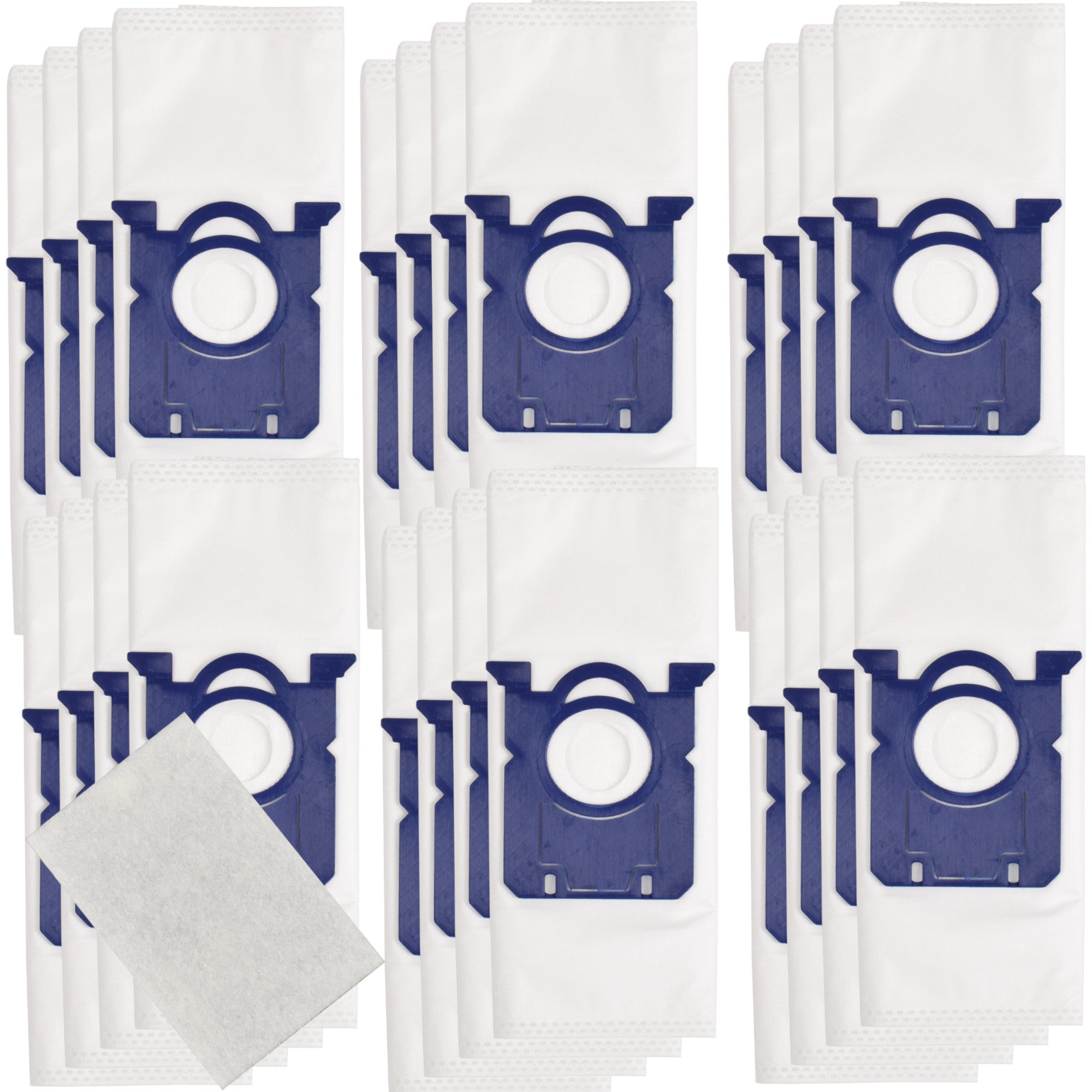 24x Bags for ELECTROLUX UltraSilencer Ergospace BAG PHILIPS EasyLife Filter