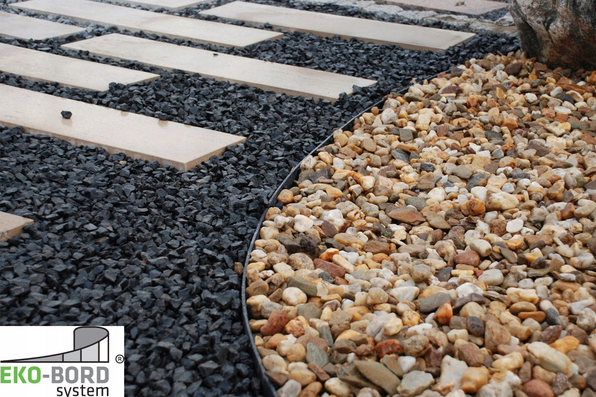 24x Lawn edging 58mm Garden Plastic 1m Garden Palisade +Anchors Manufacturer code OBRZEŻE trawnikowe eko-bord EKOBORD