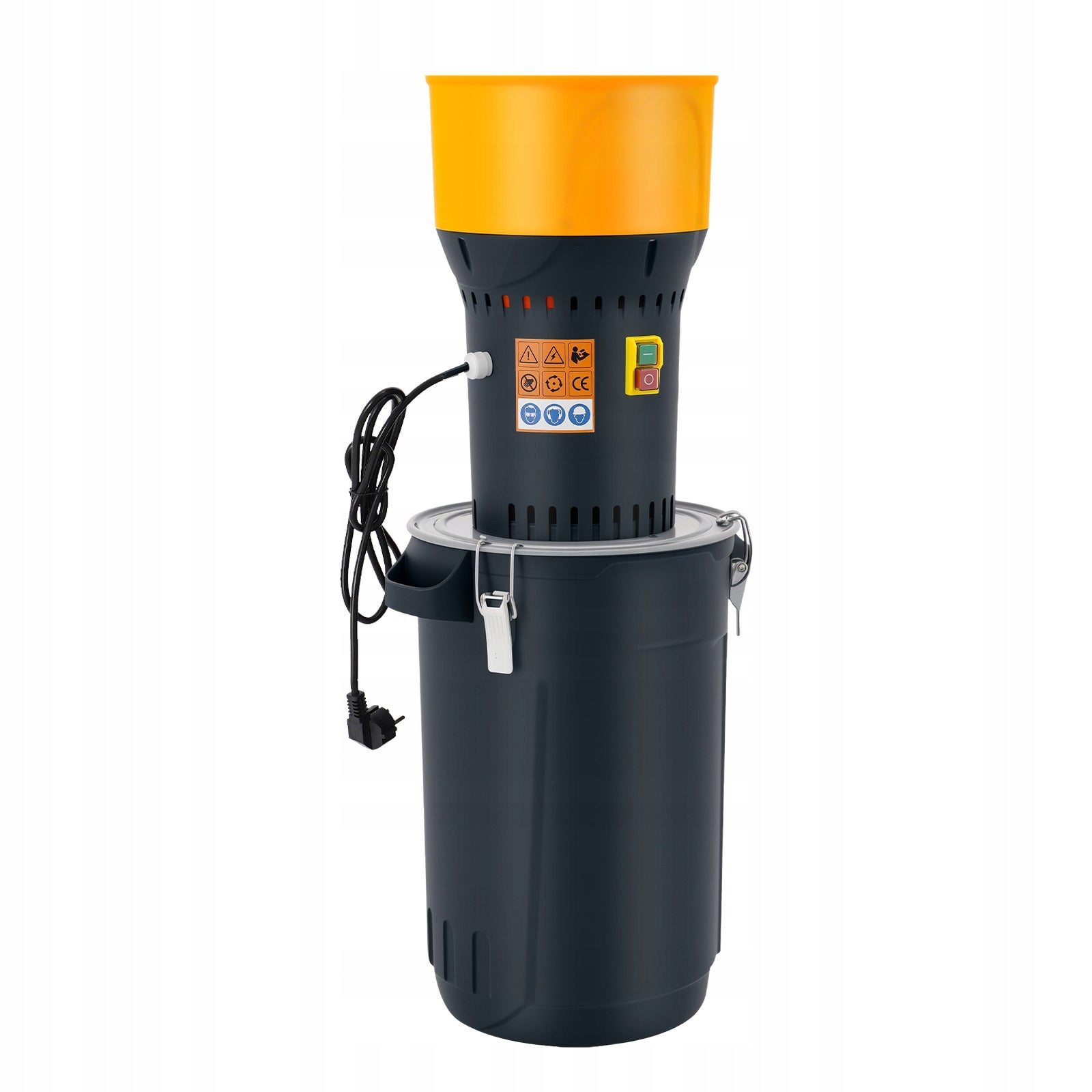 25-Liter Electric Grain Mill, 5 Grinding Screens, and 1 Wrench