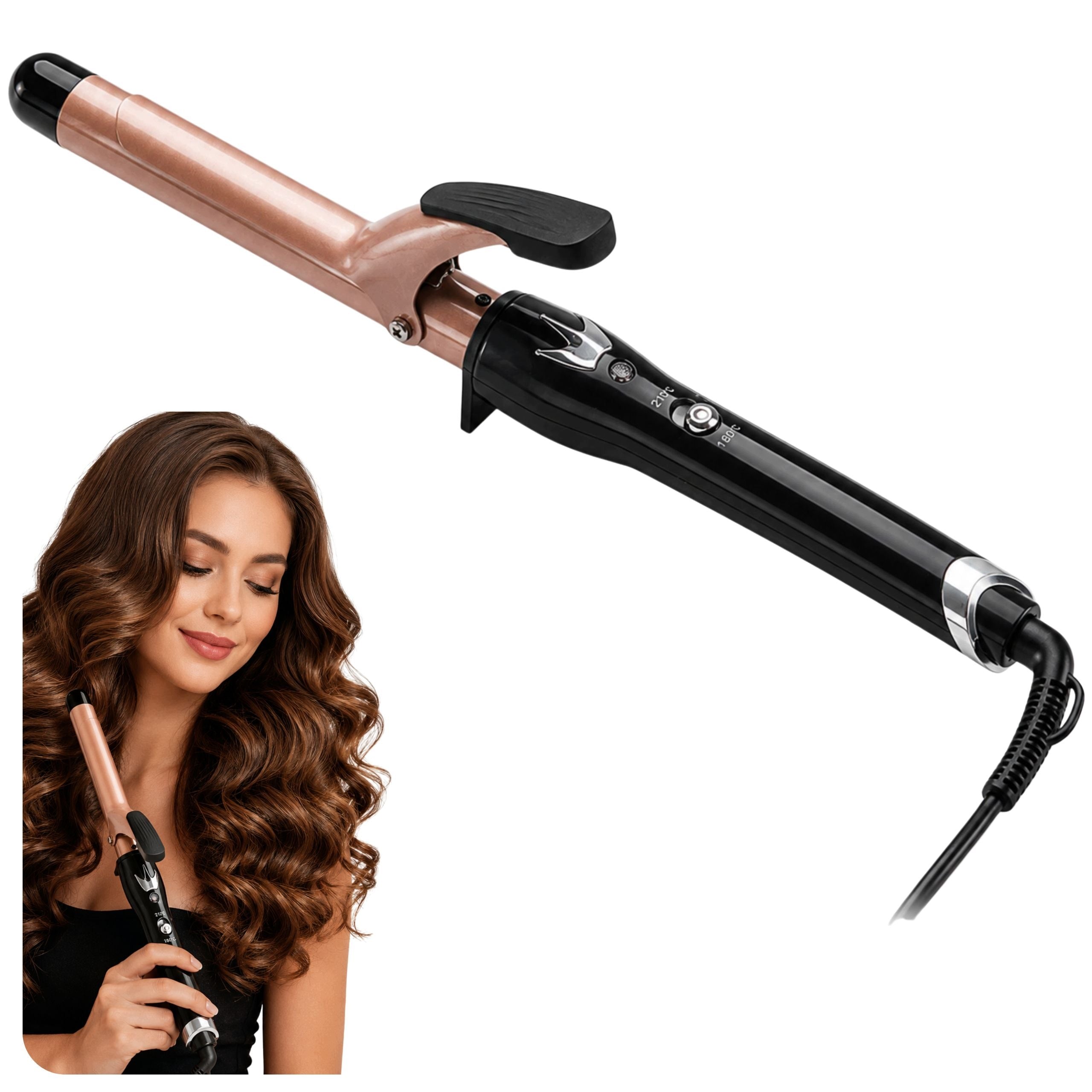 25MM CERAMIC HAIR CURLER FOR CURLS HAIR CURLING WAVES