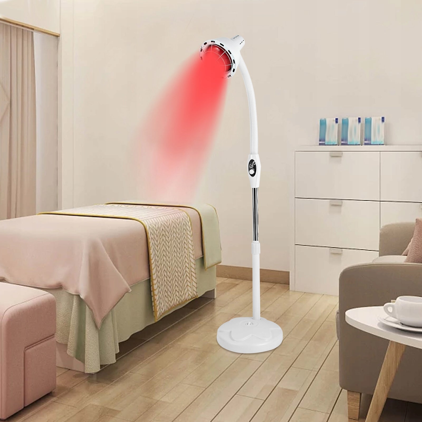 275W Infrared Heat Lamp rotate 360 ° for Muscle Joint Pain Relief Medical device no