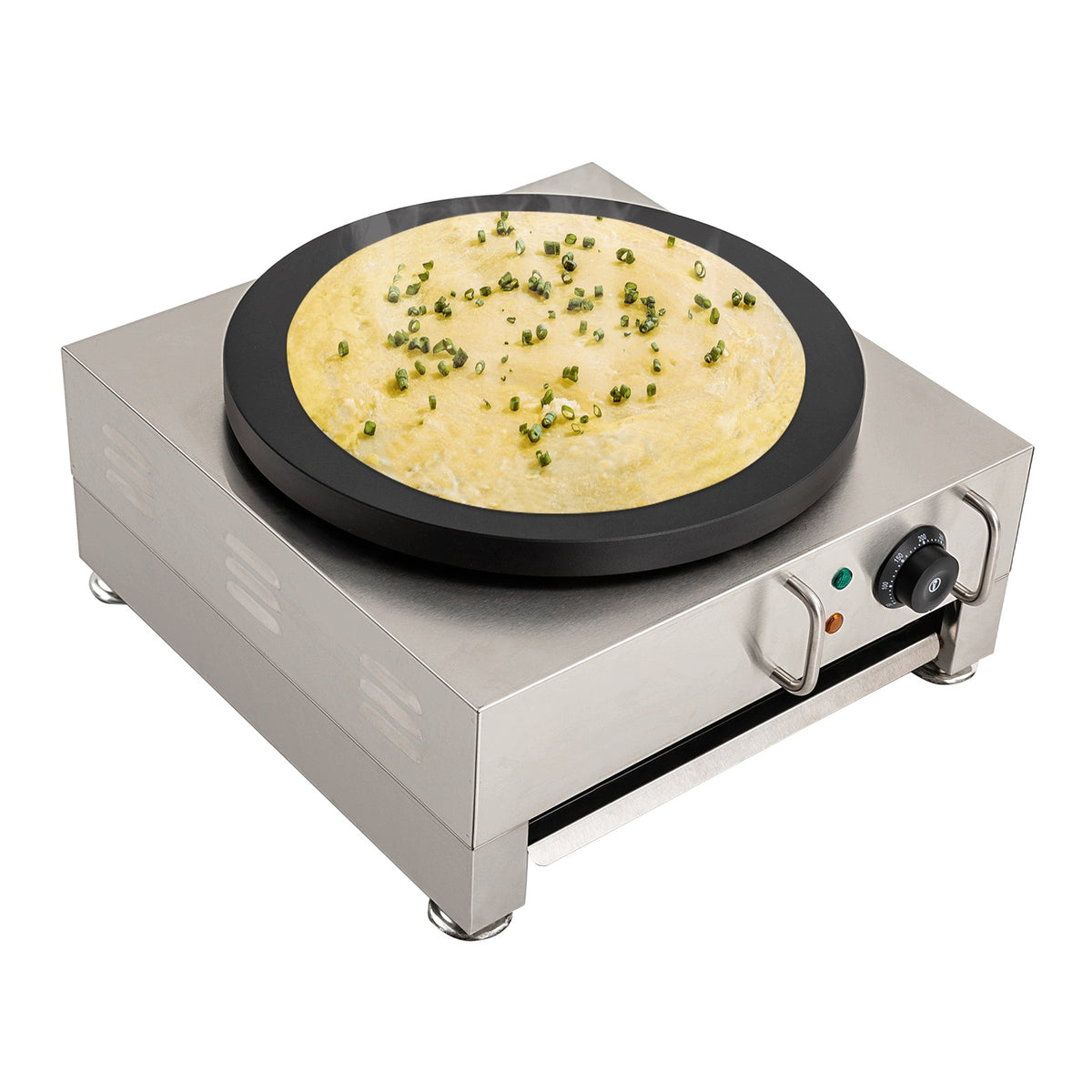 2800W ELECTRIC CREPE MAKER 16INCH 50-300C NON STICK PANCAKE GRIDDLE